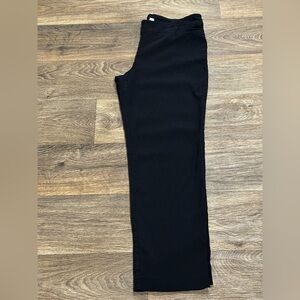 Kim Rogers Classic Black Pull-On Pants Size 8 Short GUC